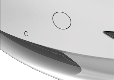 前牵引环盖的特写